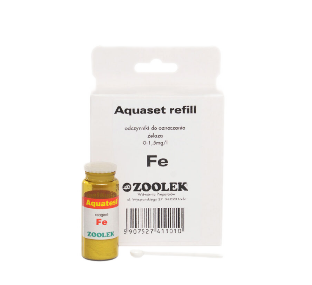 ZOOLEK AQUA TEST Fe ŻELAZO REFILL uzupełnienie